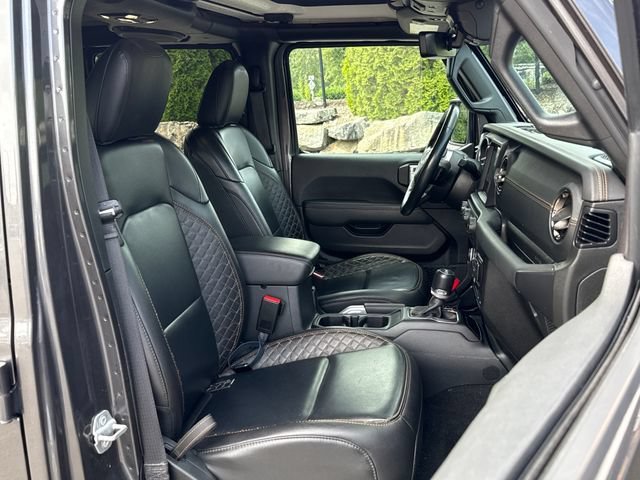 Used 2021 Granite Crystal Metallic Clearcoat Jeep Unlimited Sahara 4xe image 25