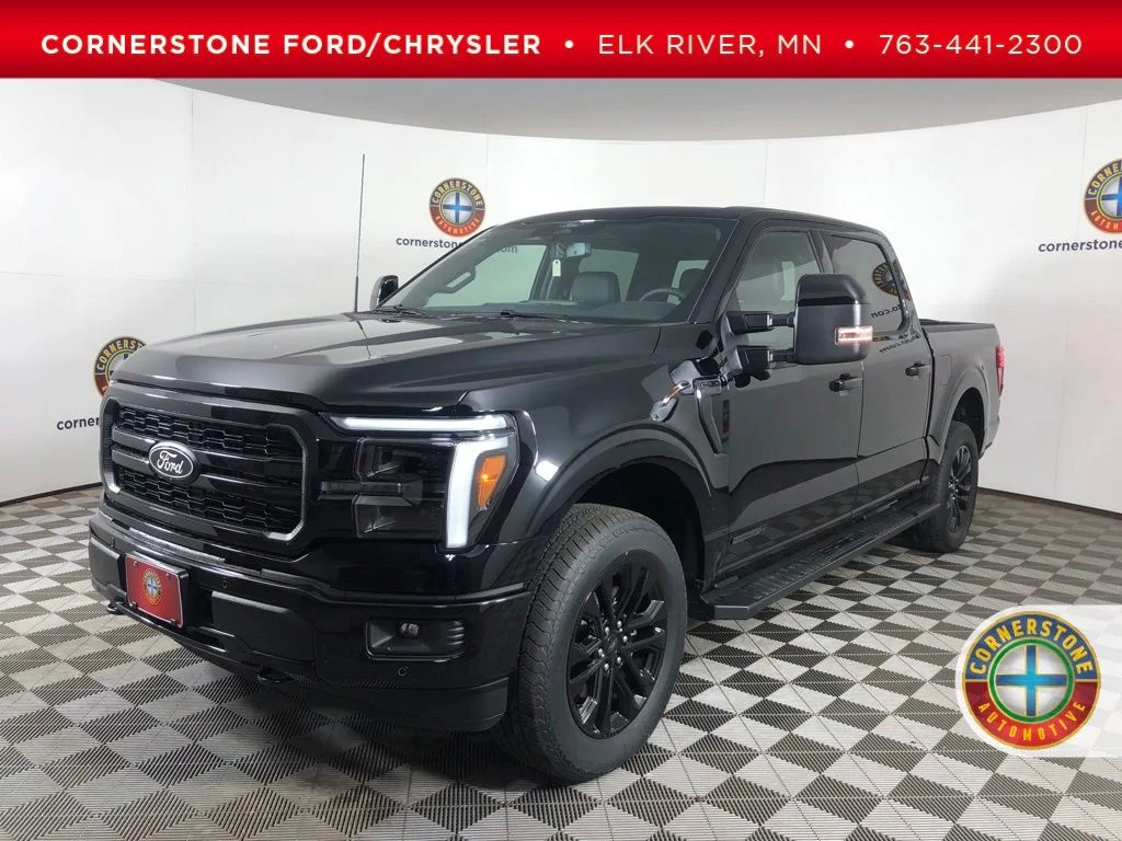 New 2026 Agate Black Metallic Ford Lariat® image 1