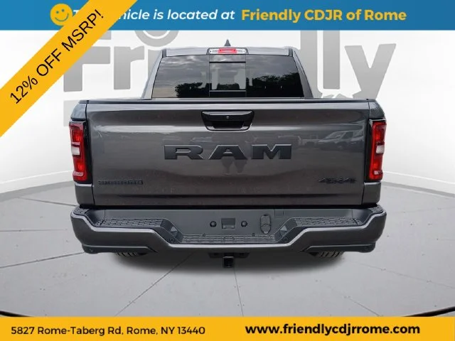 New 2026 Granite Crystal Metallic Clear-Coat Exterior Paint RAM Big Horn/Lone Star image 6