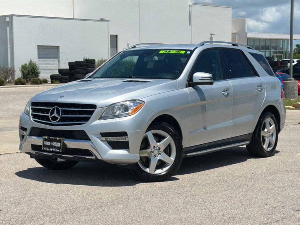 Used 2014 Mercedes-Benz M-Class ML350 with VIN 4JGDA5JB1EA359351 for sale in Temple, TX