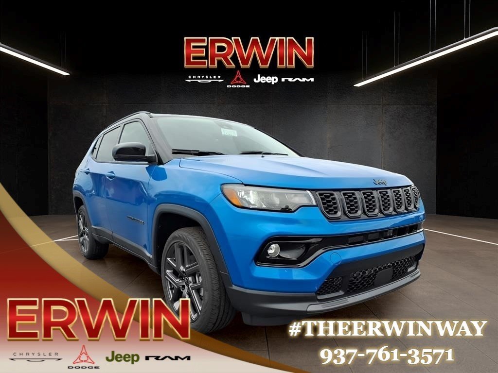 New 2026 Hydro Blue Pearl-Coat Exterior Paint Jeep Limited image 1