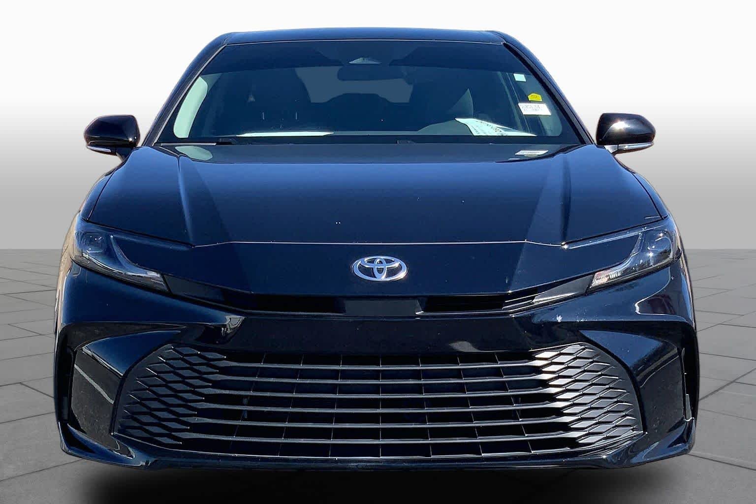 Used 2025 Midnight Black Metallic Toyota LE image 4