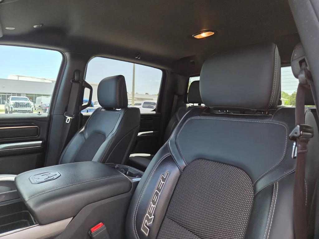 Used 2021 Diamond Black Crystal Pearlcoat Ram Rebel image 26