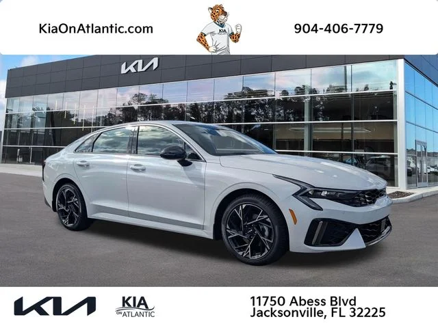 New 2026 White Kia GT-Line image 1
