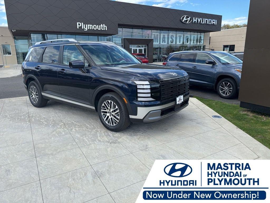 New 2026 Blue Hyundai SEL AWD image 1
