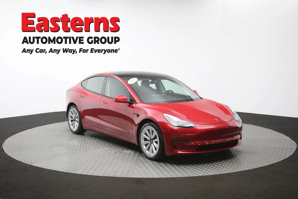 Used 2021 Red Tesla Long Range image 43