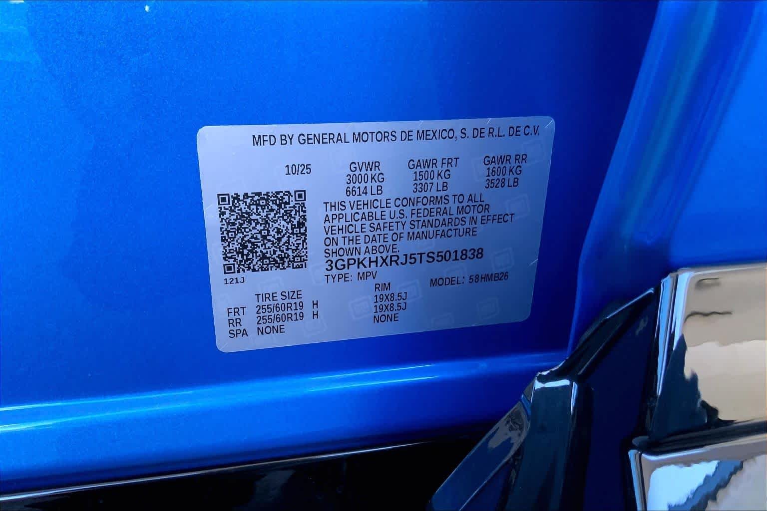 New 2026 Pacific Blue Metallic Honda AWD Touring image 18