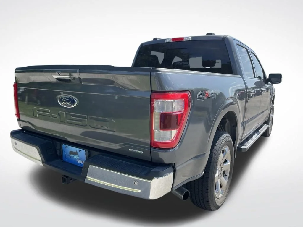 Certified Used 2021 Gray Metallic Ford Lariat image 6