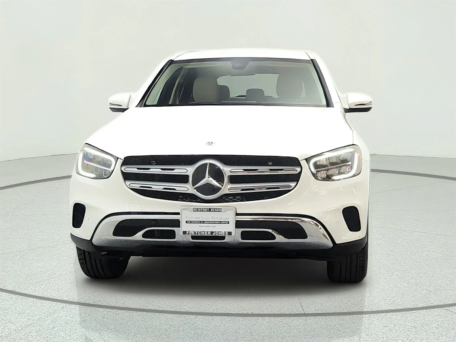 Used 2021 Polar White Mercedes-Benz GLC 300 image 2