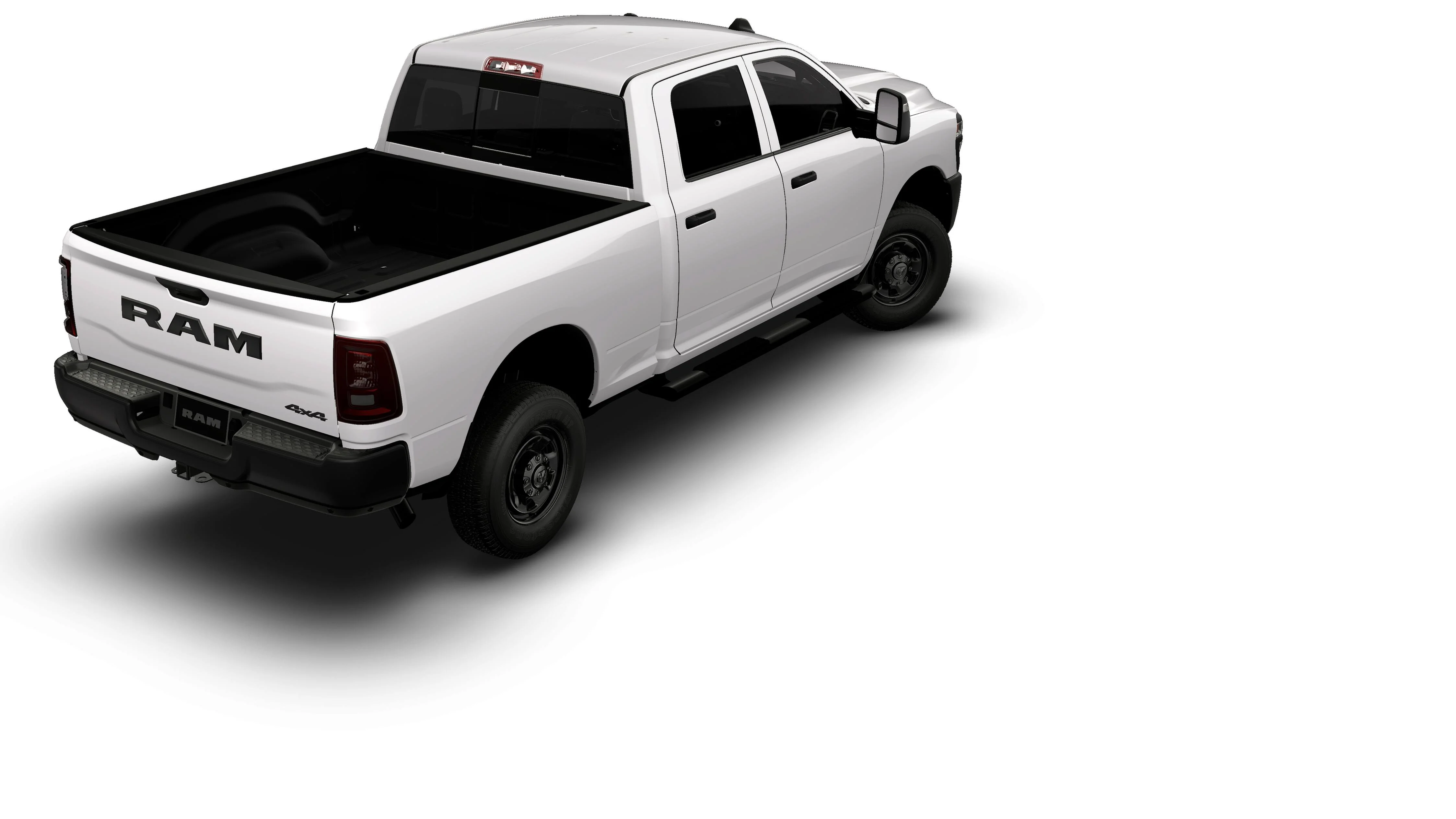 New 2026 Bright White Clear-Coat Exterior Paint RAM TRADESMAN image 14