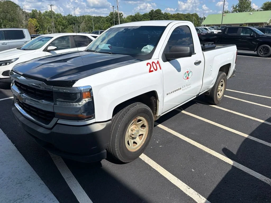 Used 2017 SUMMIT WHITE Chevrolet Work Truck image 3