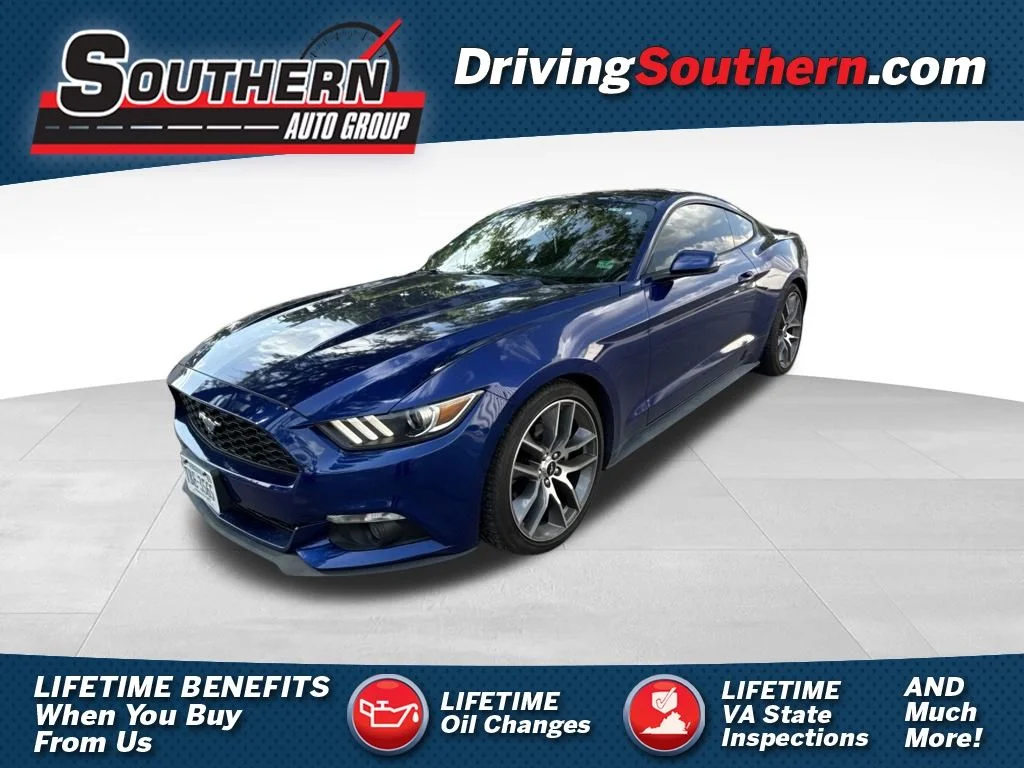 Used 2016 Blue Ford EcoBoost Premium image 1