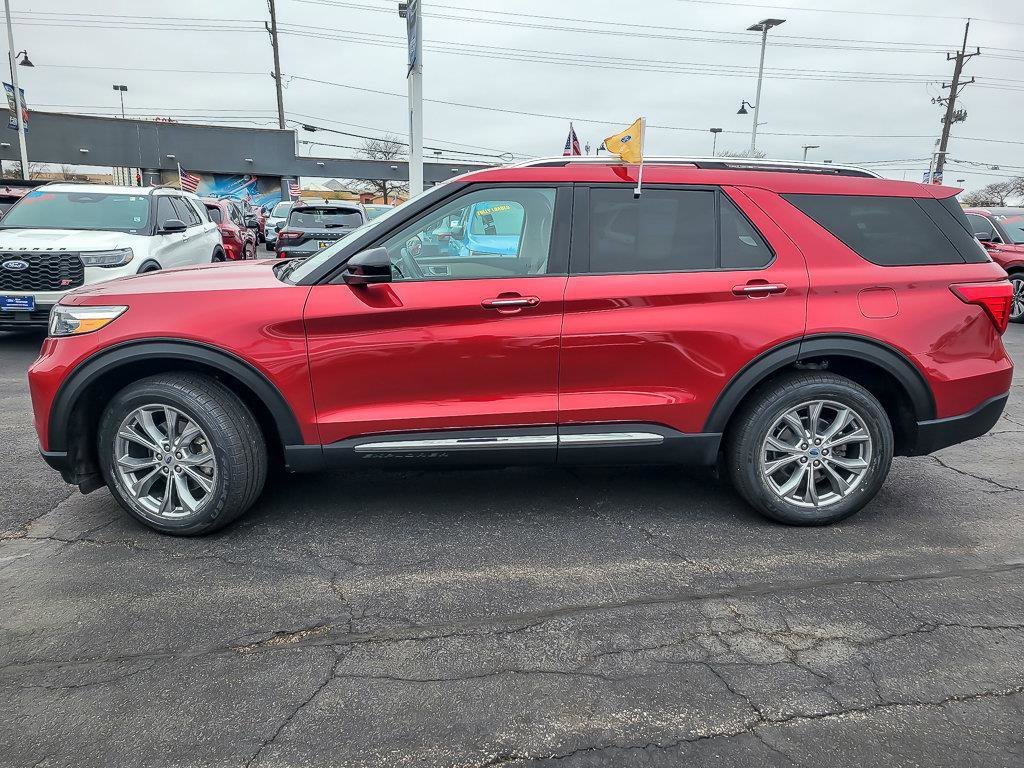 Used 2024 Rapid Red Metallic Tinted Clearcoat Ford Limited image 6