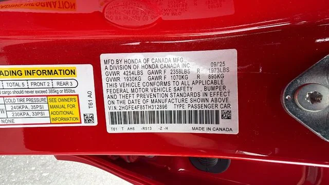 Used 2026 Red Honda Sport image 33