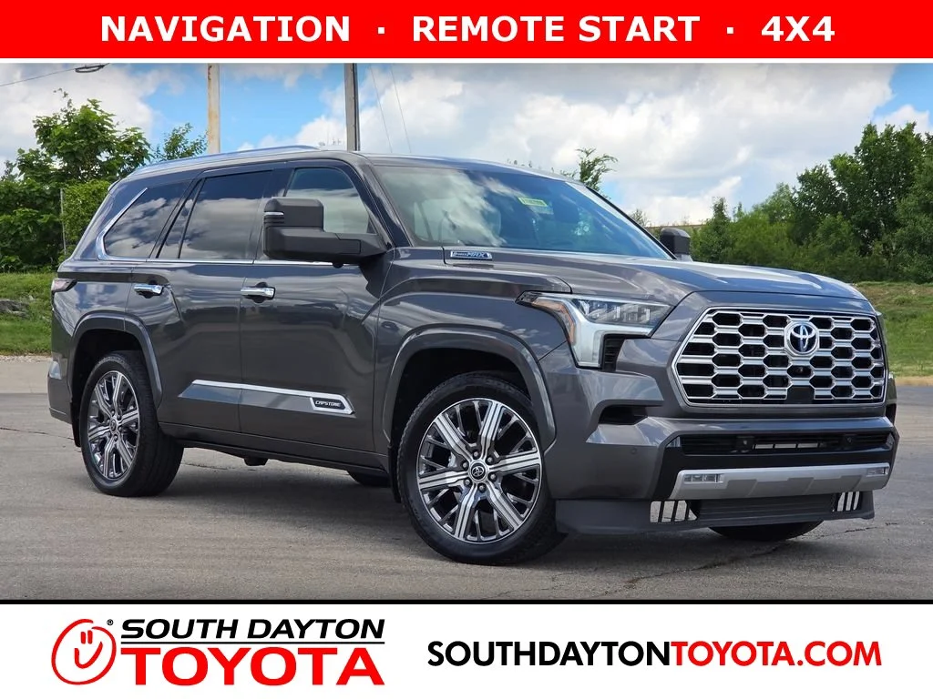 Used 2023 Magnetic Gray Metallic Toyota Capstone image 1