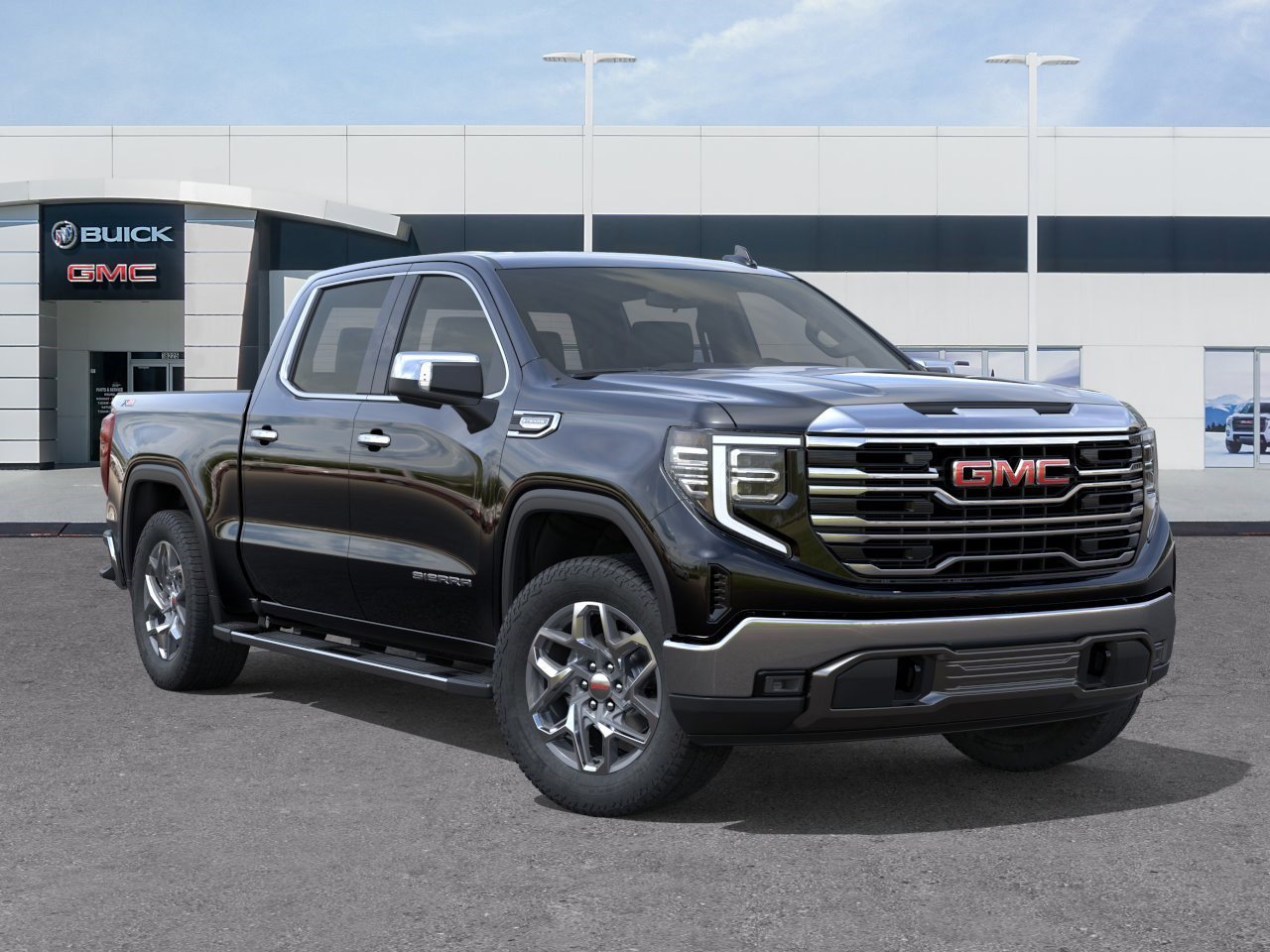 New 2026 Onyx Black GMC SLT image 7