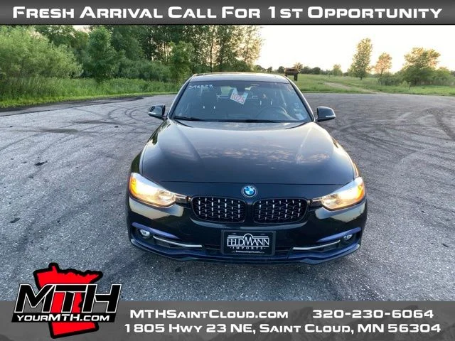 Used 2017 Black BMW 330i xDrive image 3