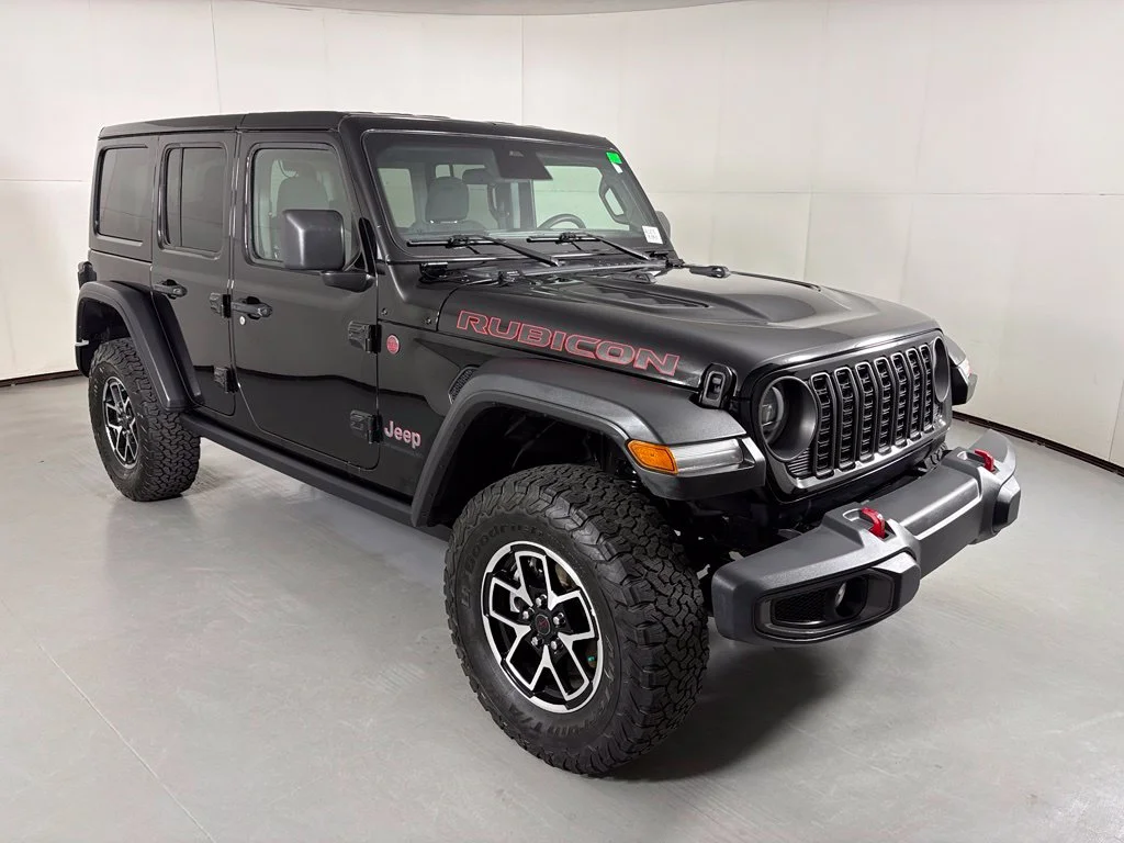 Used 2025 Black Jeep Rubicon image 2