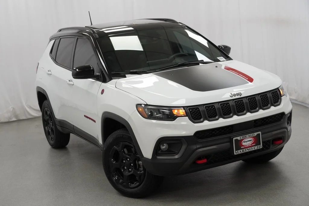 Certified Used 2023 White Jeep Trailhawk image 16