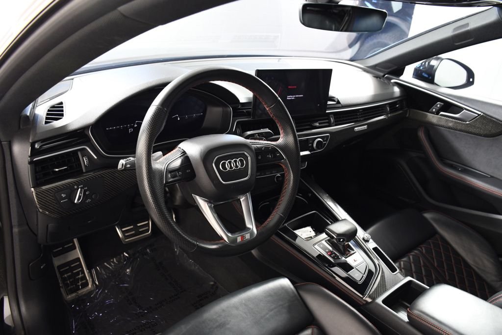 Used 2023 Mythos Black Metallic Audi Premium Plus image 12