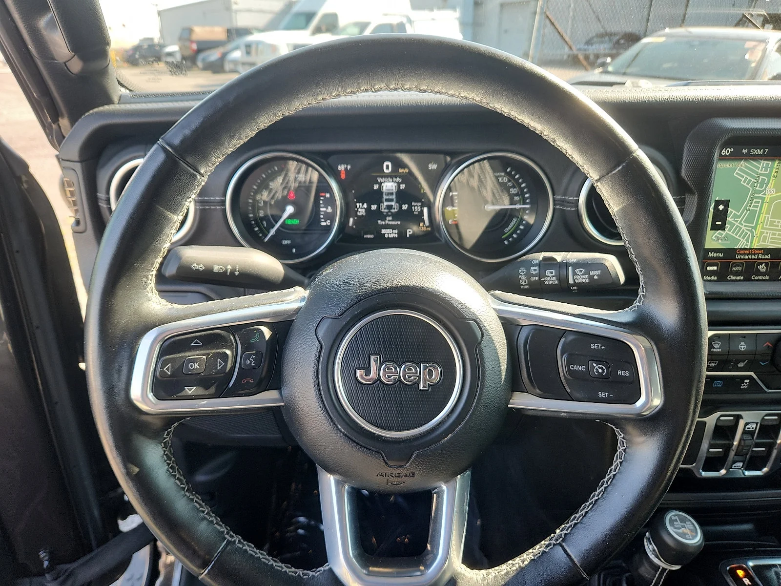 Used 2023 Gray Jeep Sahara 4xe image 19