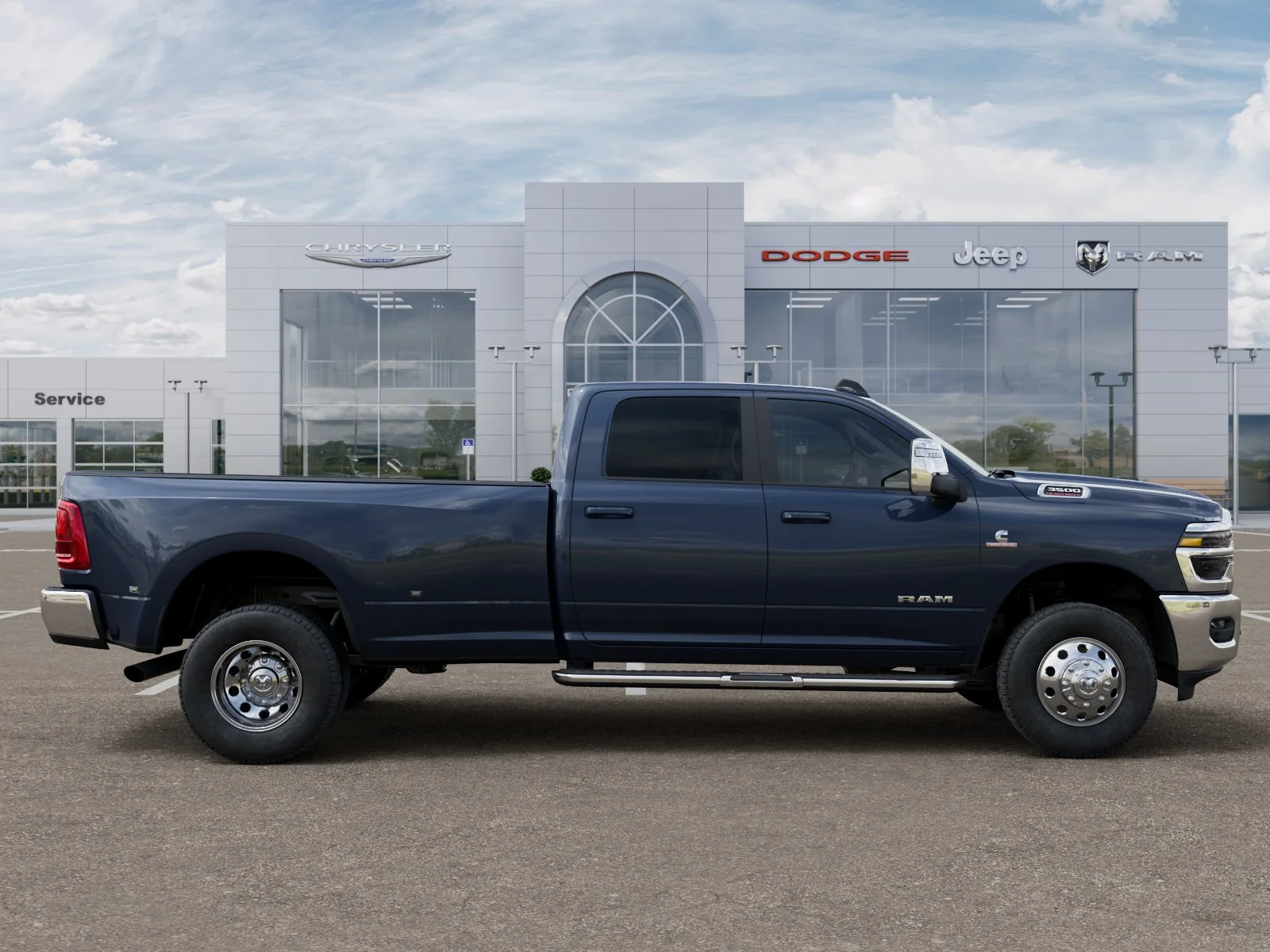 New 2026 Forged Blue Metallic Exterior Paint RAM Laramie image 30