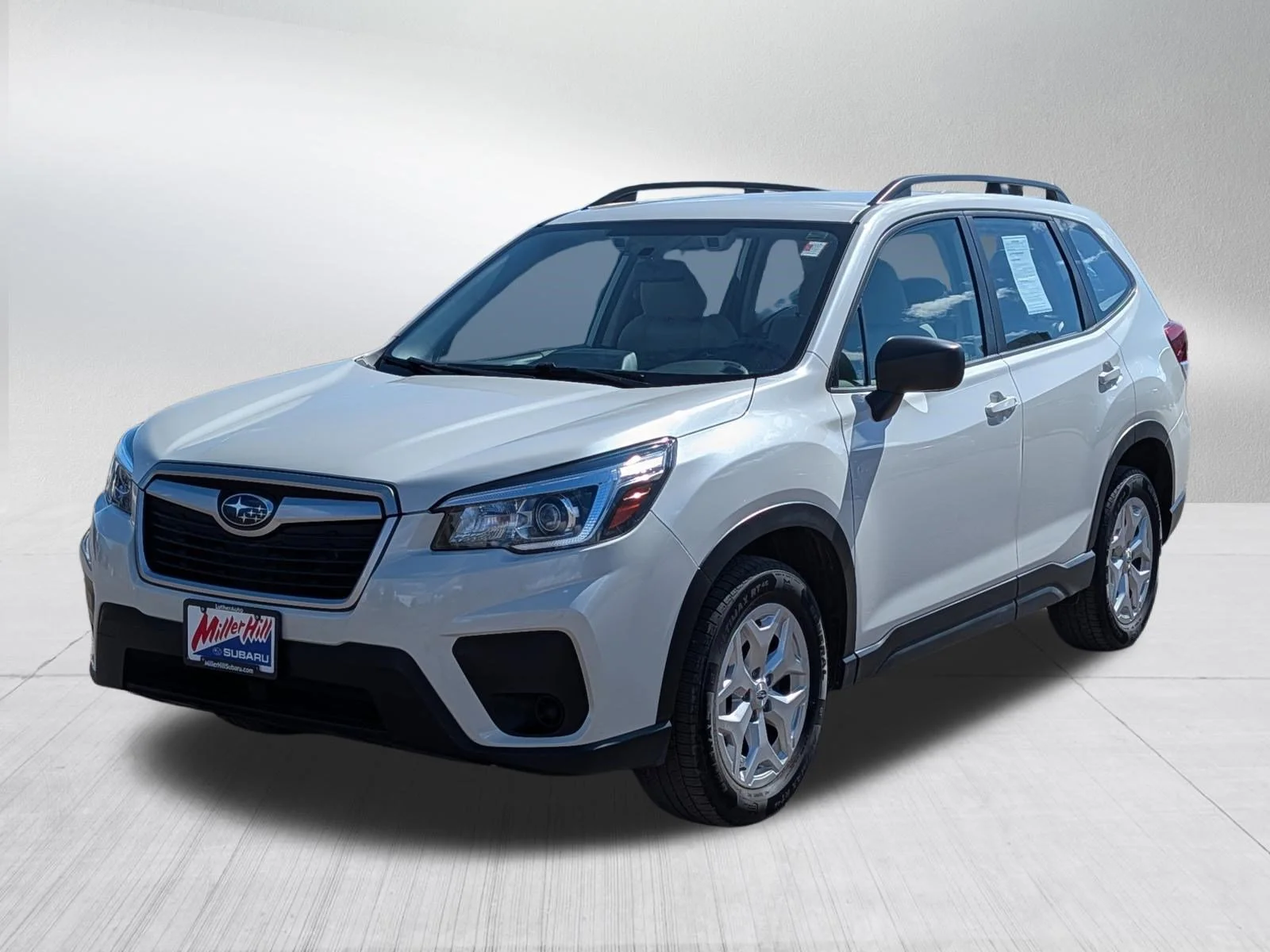 Used 2020 Crystal White Pearl Subaru 4DR SUV 2.5I image 3