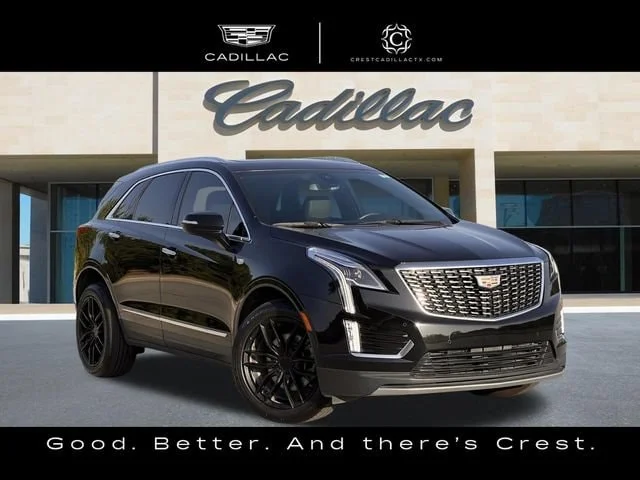 Used 2023 Stellar Black Metallic CADILLAC FWD Premium Luxury image 1