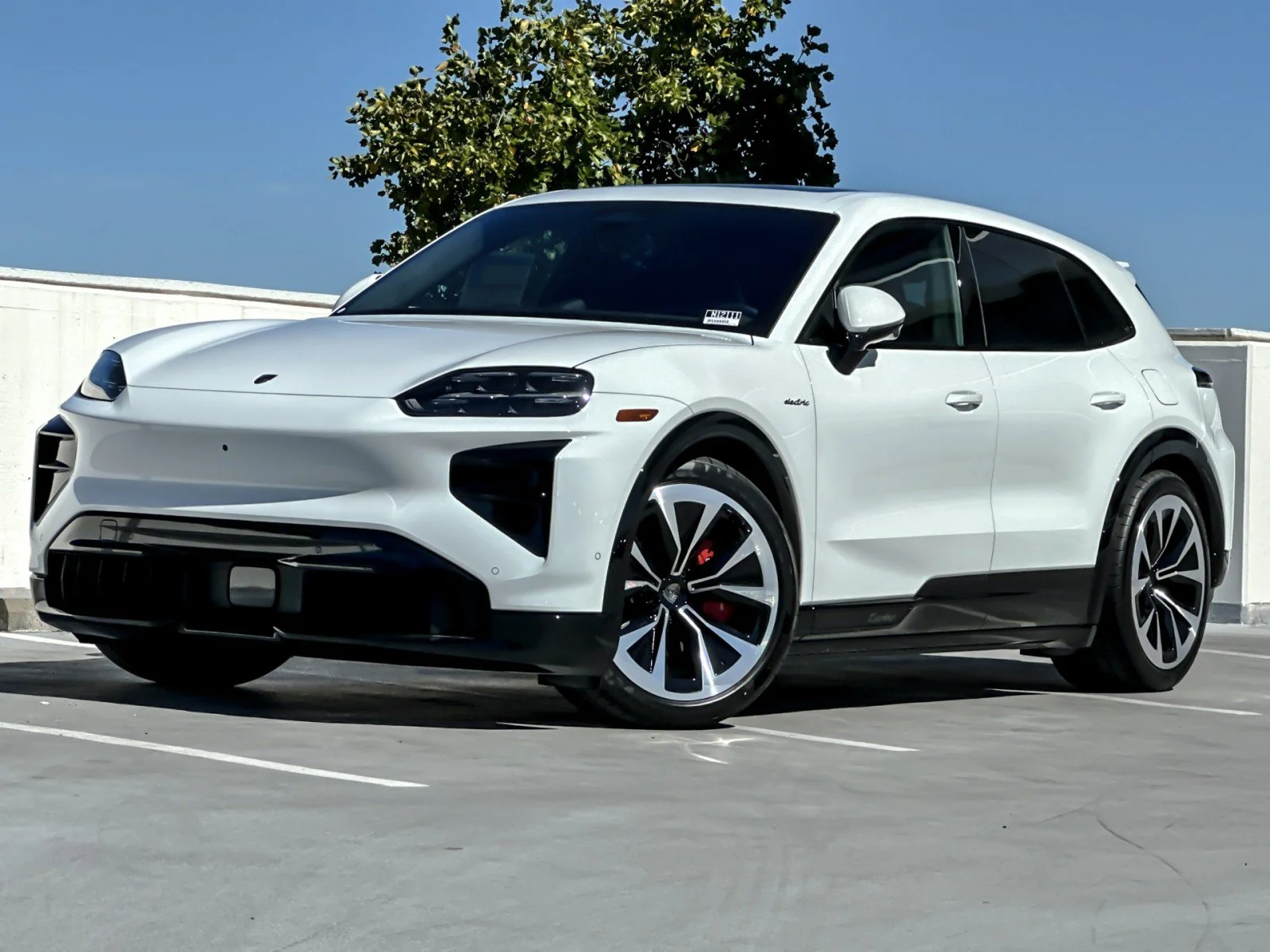 New 2026 White Porsche Turbo Electric image 1