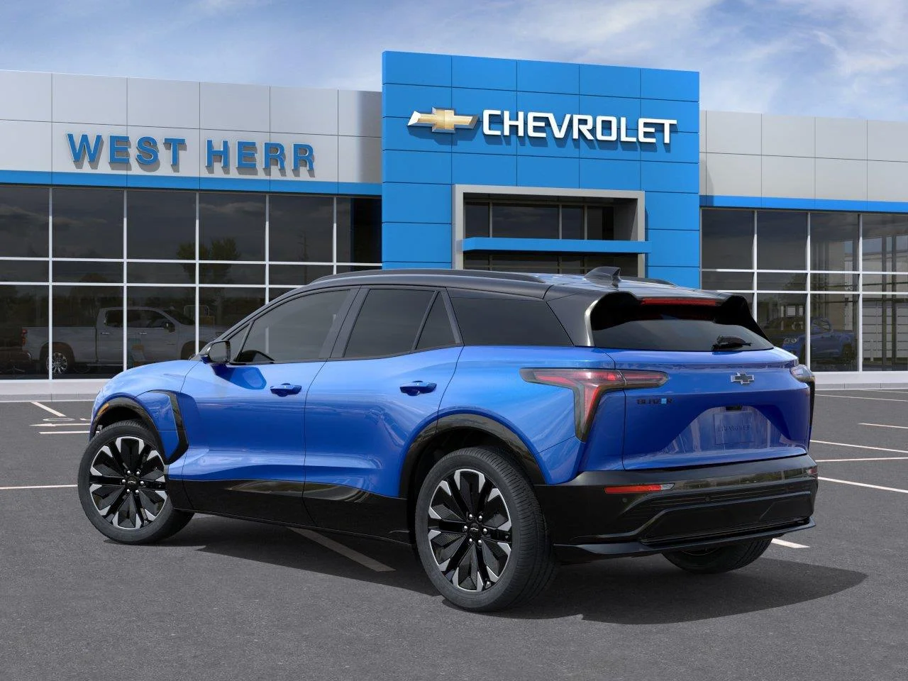 New 2025 Riptide Blue Metallic Chevrolet RS image 3