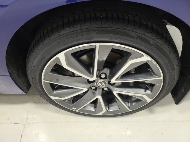 Used 2020 Blue Crush Metallic Toyota SE image 35