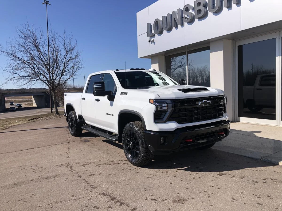 New 2026 White Chevrolet 4WD Crew Cab 159" LTZ image 1