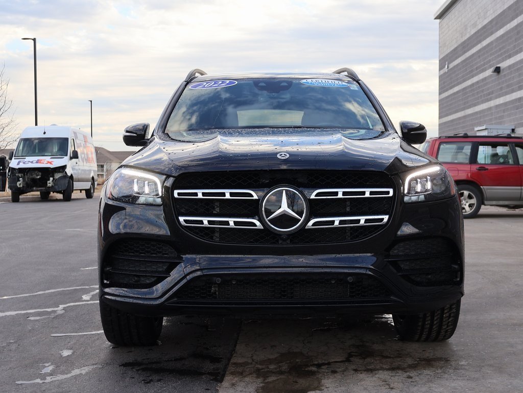 Certified 2022 Mercedes-Benz GLS GLS450 with VIN 4JGFF5KE0NA692255 for sale in Kansas City