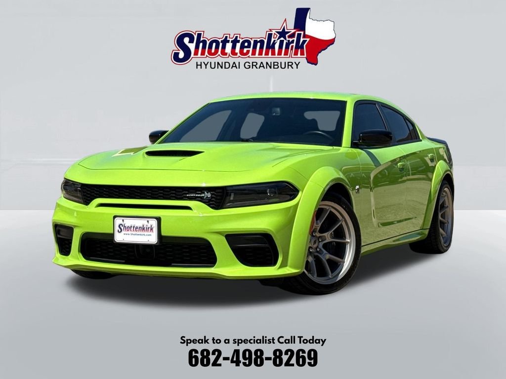 Used 2023 Green Dodge R/T Scat Pack Widebody image 1