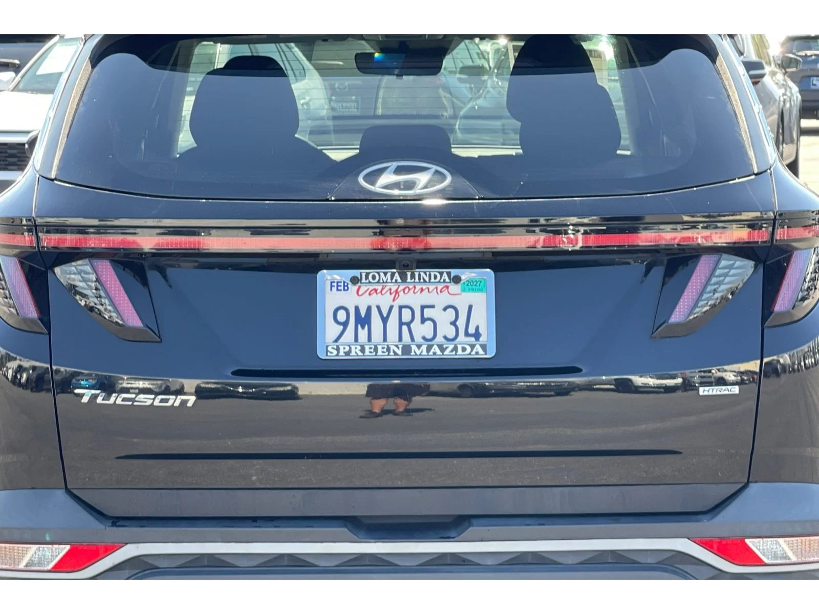 Used 2022 Phantom Black Hyundai SEL image 47