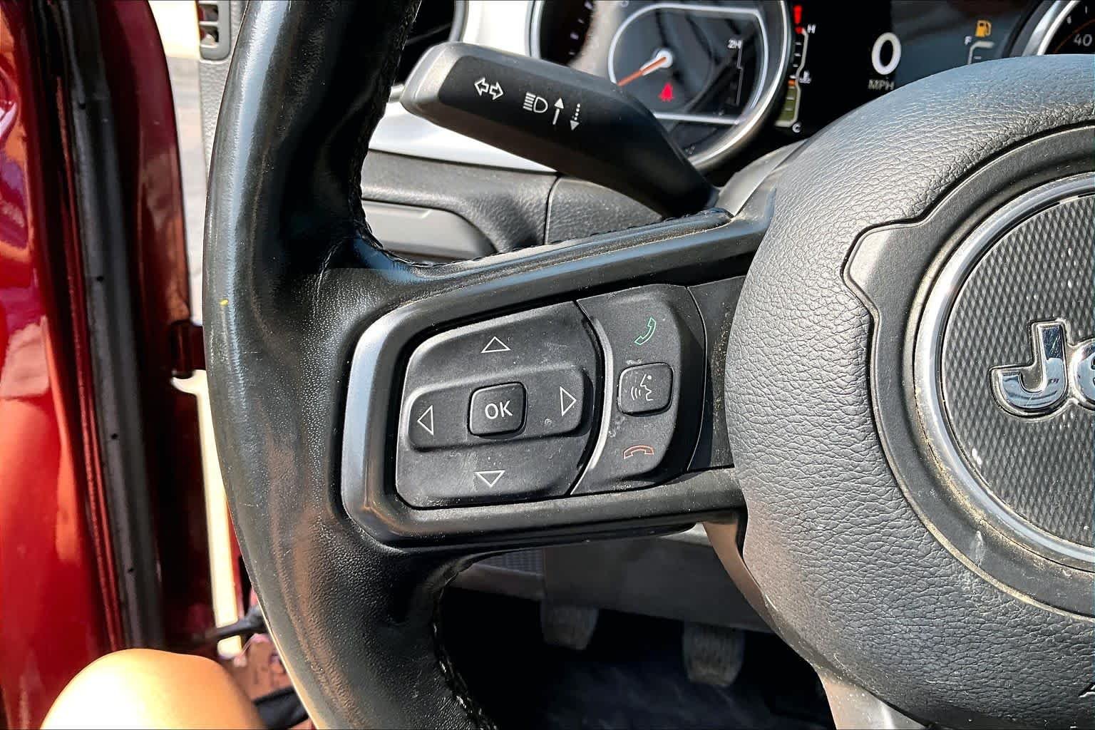 Used 2021 Snazzberry Pearlcoat Jeep Unlimited Islander image 21