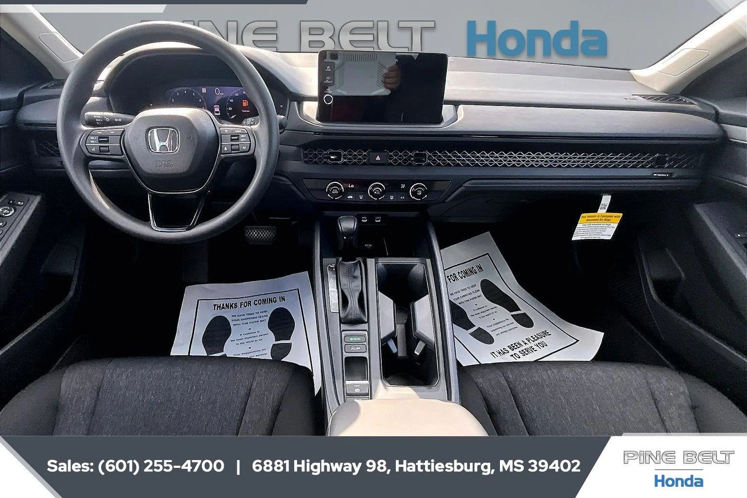 New 2026 Platinum White Pearl Honda LX CVT image 5