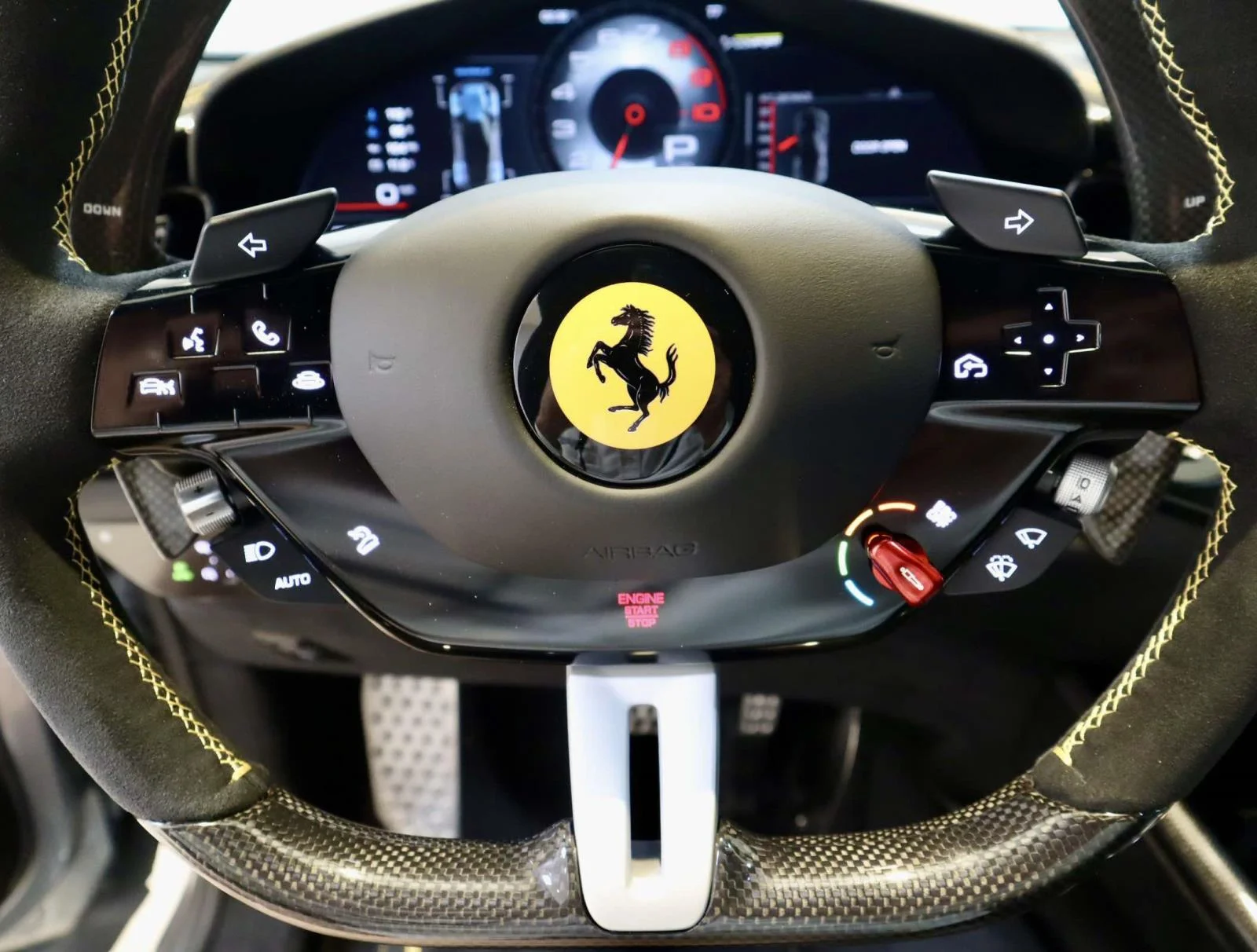 Used 2024 Grigio Titanio Metallic Ferrari AWD image 27
