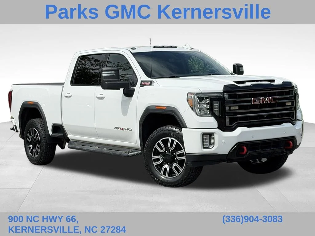 Used 2020 White GMC AT4 image 1