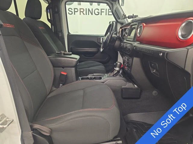 Used 2021 Bright White Clearcoat Jeep Unlimited Rubicon image 10