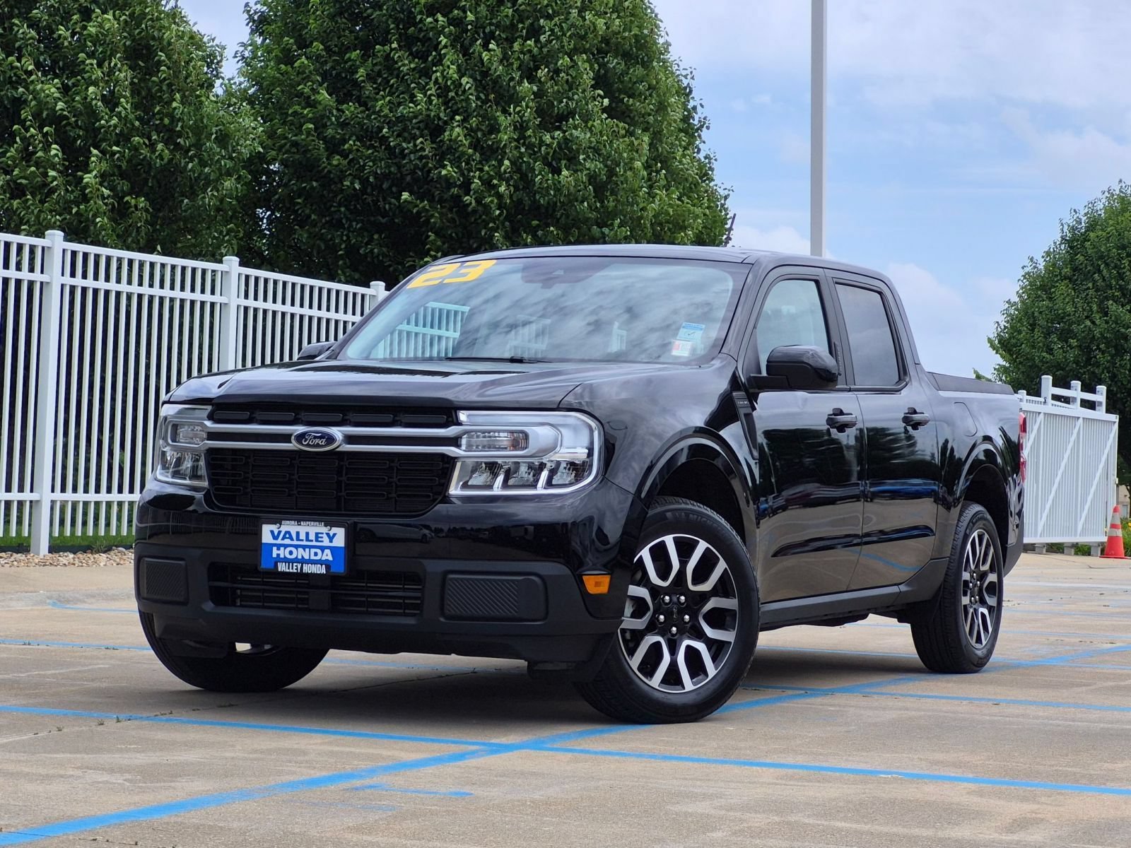 Used 2023 Shadow Black Ford LARIAT image 2