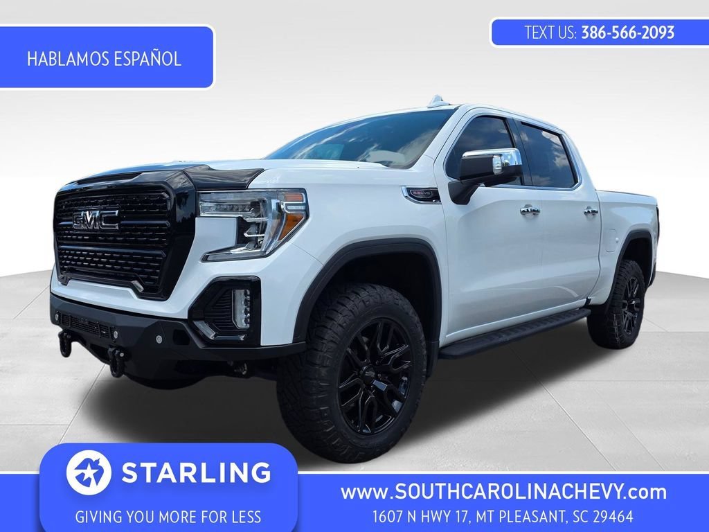 Used 2019 SUMMIT WHITE GMC SLT image 1