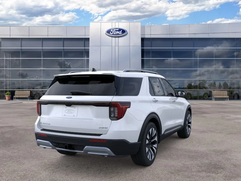 New 2026 Star White Metallic Tri-Coat Ford Platinum image 44