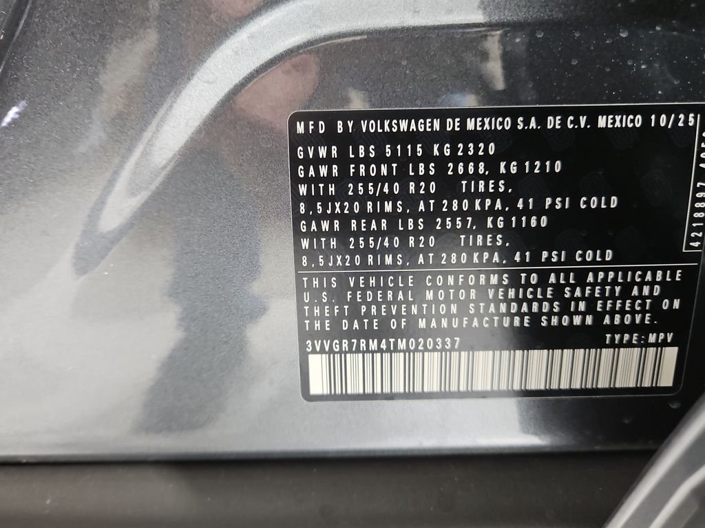 New 2026 Gray Volkswagen SE R-Line Black image 29
