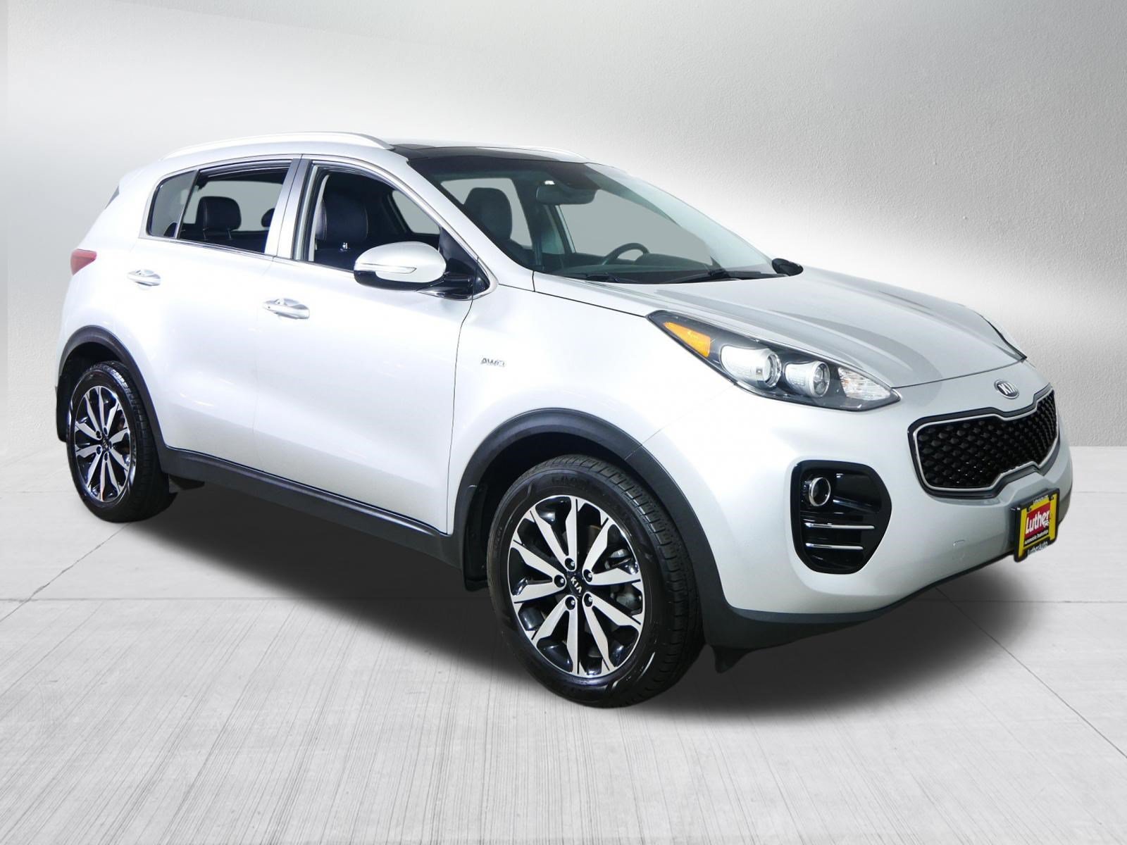 Used 2017 Sparkling Silver Kia EX image 1