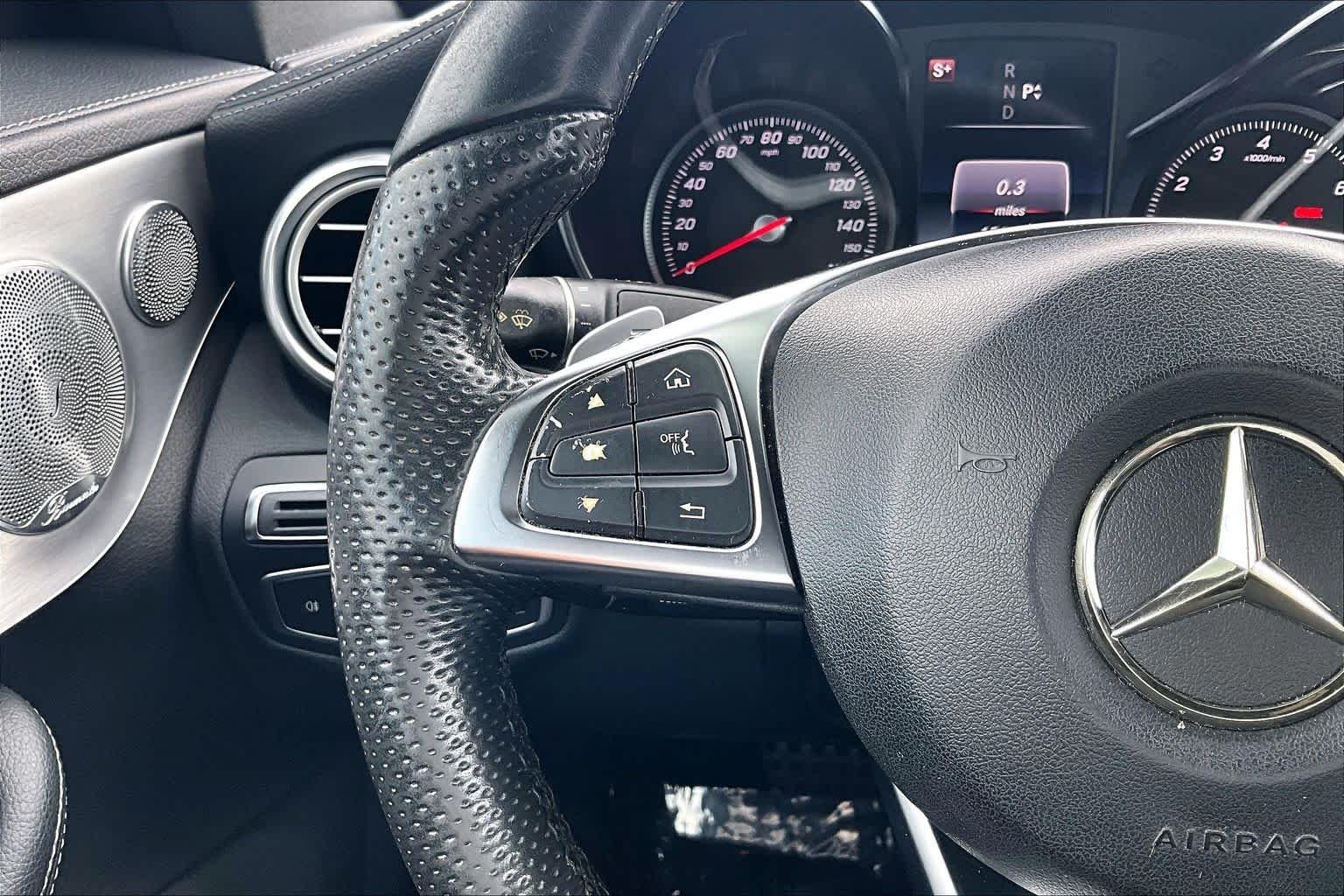 Used 2017 Obsidian Black Metallic Mercedes-Benz C 300 image 21