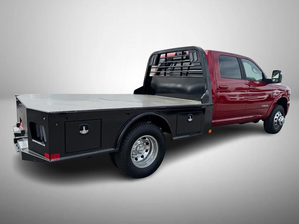 New 2026 Molten Red Pearlcoat RAM Laramie image 3