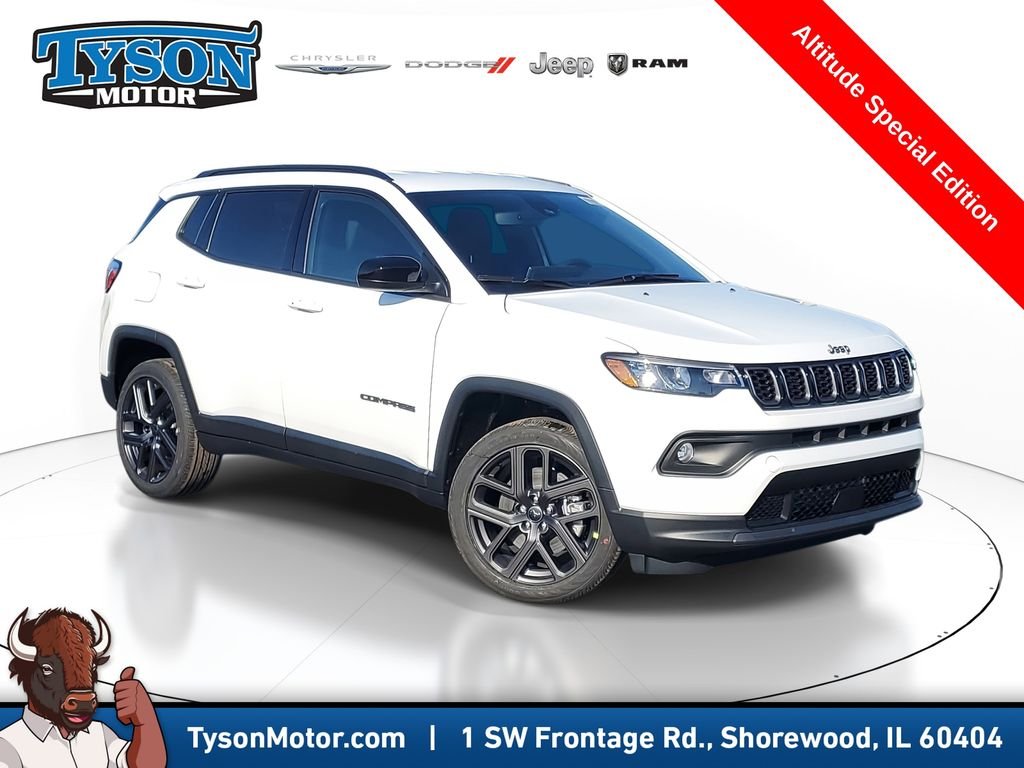 New 2026 Bright White Clearcoat Jeep Latitude image 1
