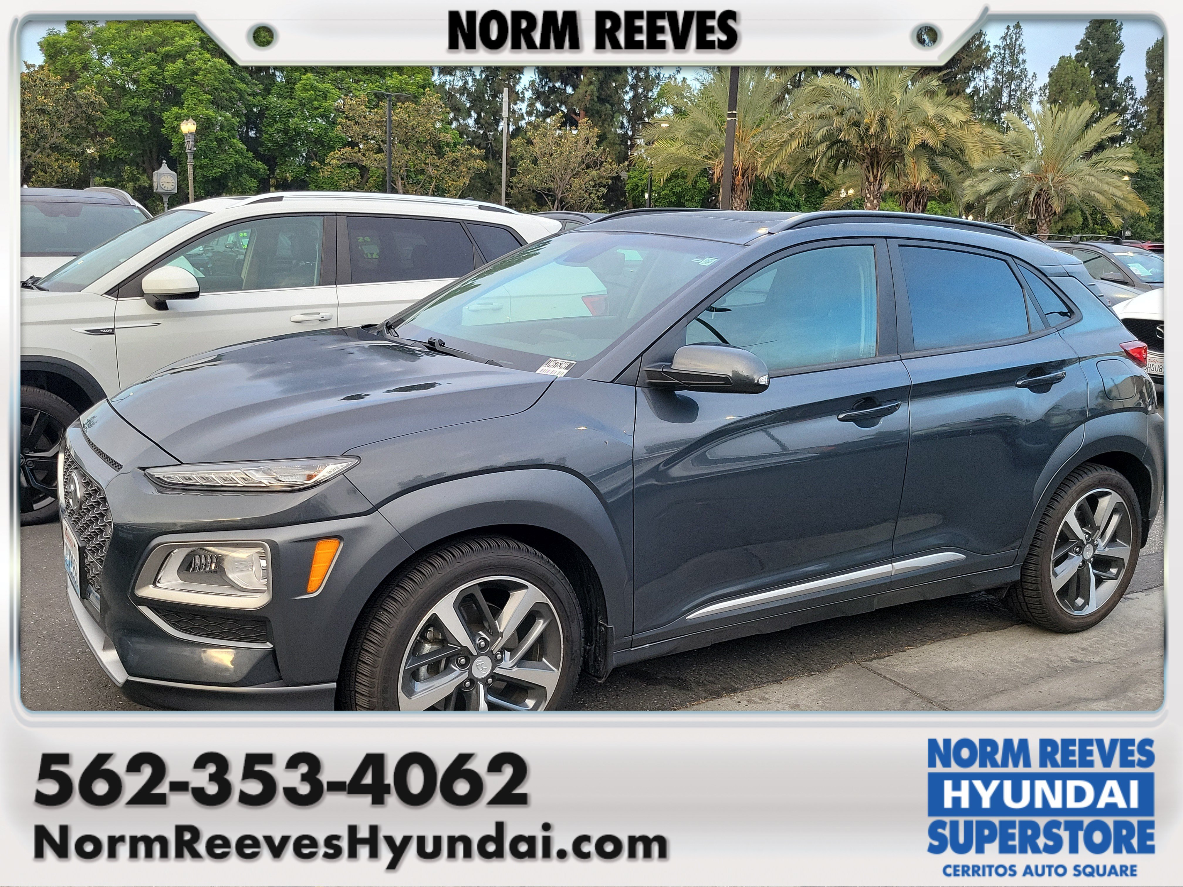Used 2020 Thunder Gray Hyundai Limited image 1