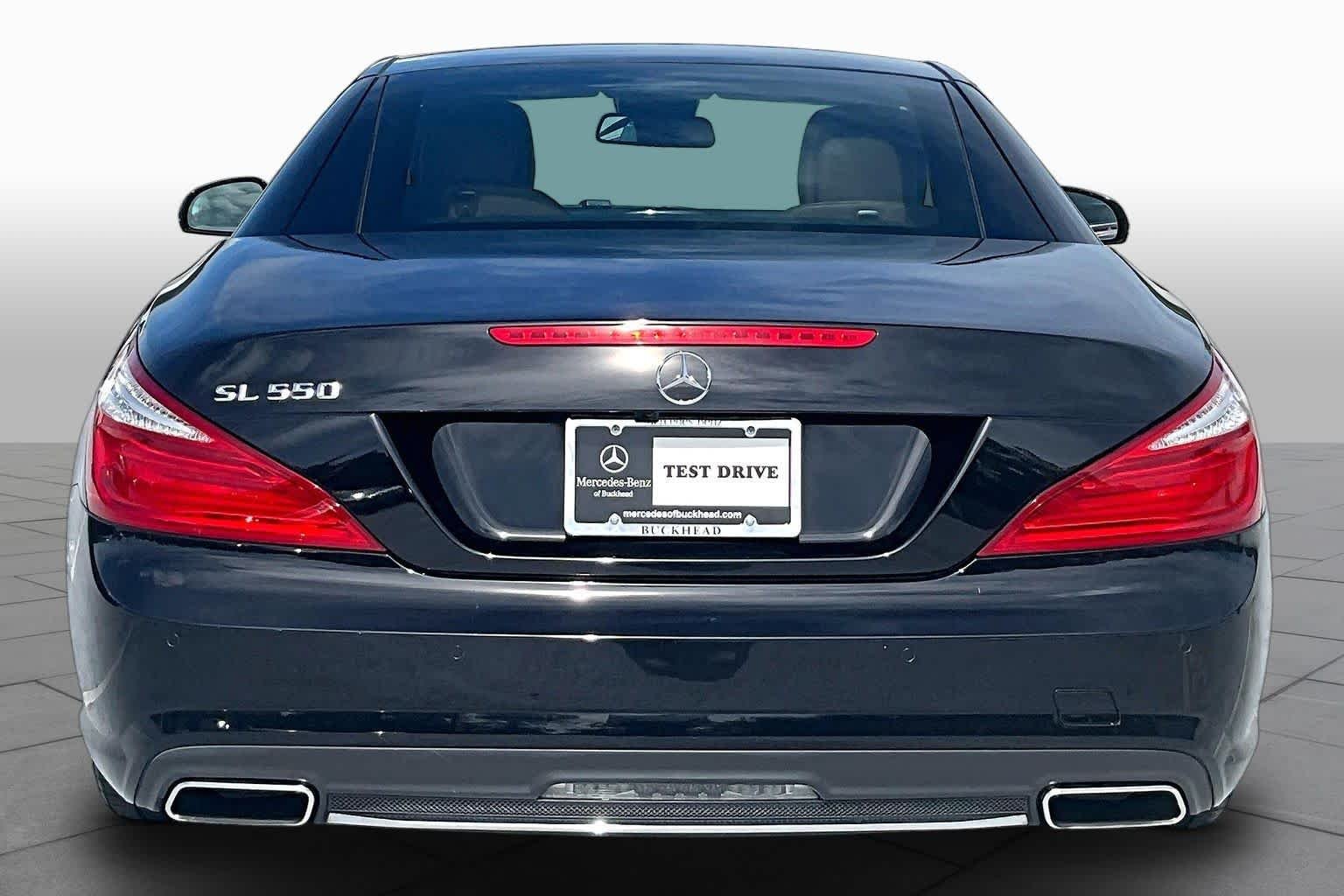 Used 2016 Obsidian Black Metallic Mercedes-Benz SL 550 image 5
